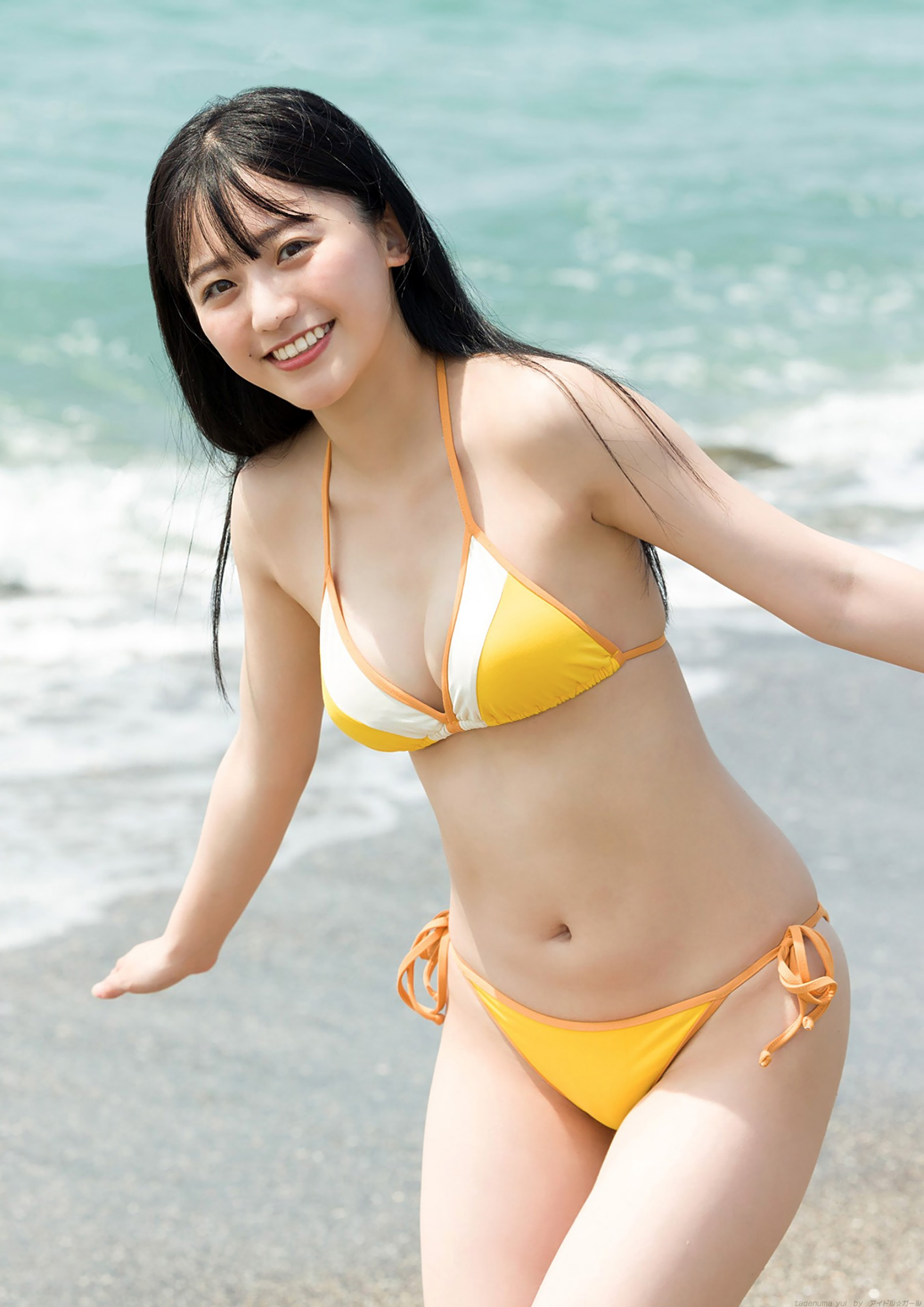 蓼沼優衣の水着グラビア画像014